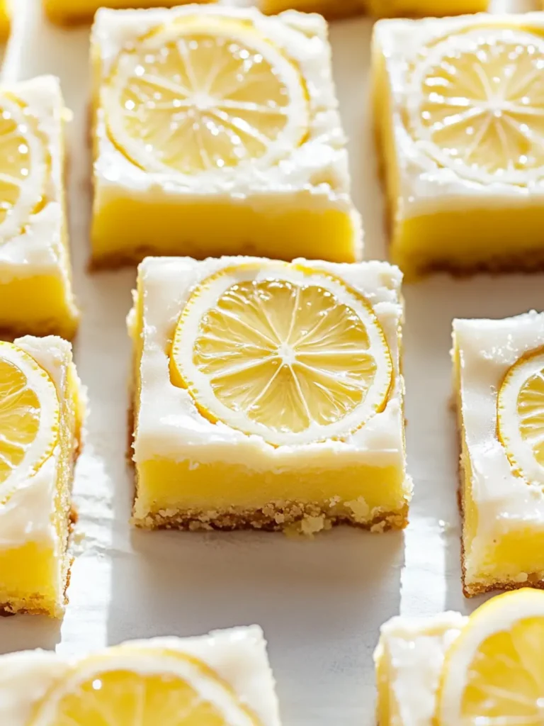 Lemon Brownies [40 Minutes]