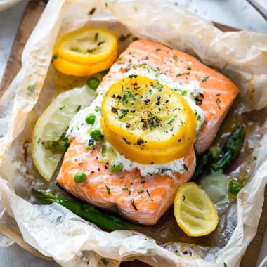 Salmon En Papillote