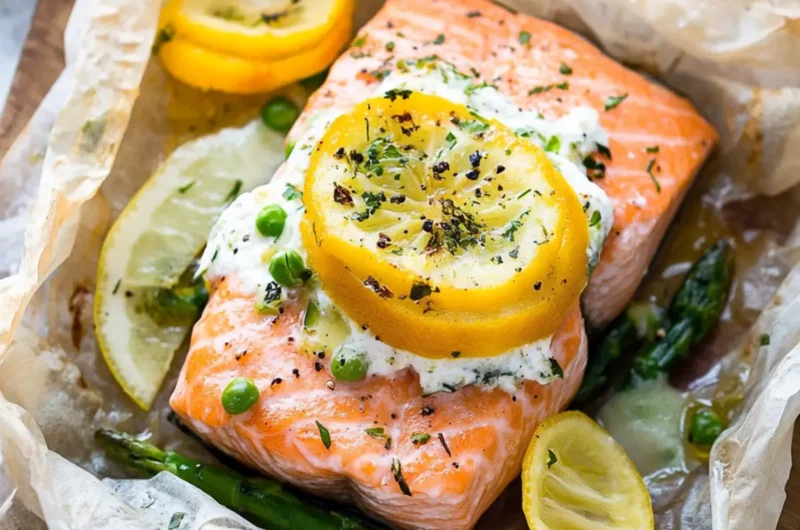 Salmon En Papillote