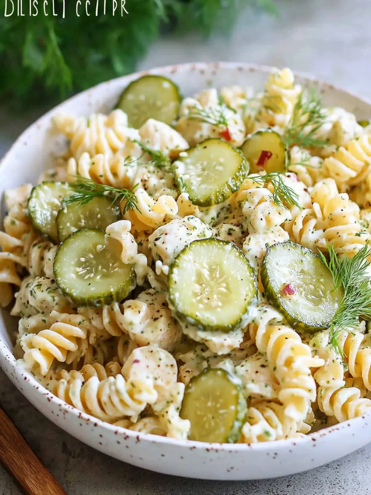 Dill Pickle Pasta Salad That'll Make Your Potluck Pop 2 Dill Pickle Pasta Salad