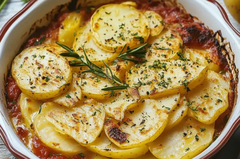 Rakott Krumpli (Layered Potato Bake)