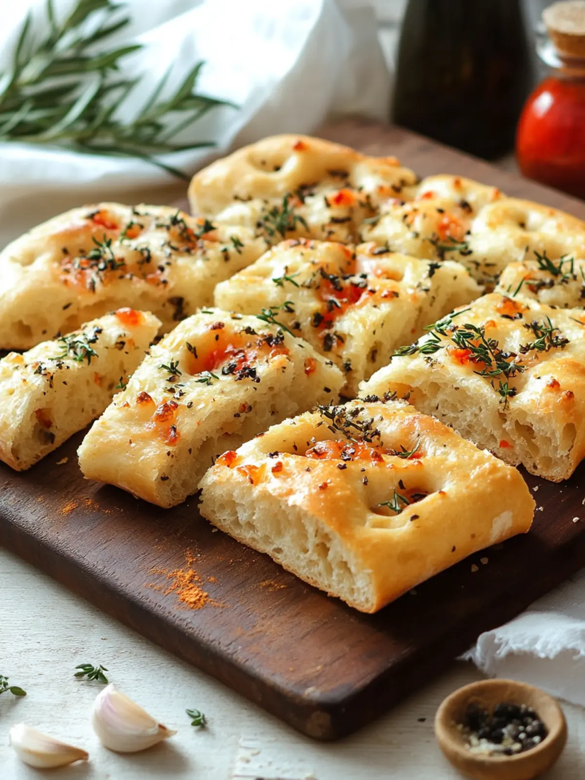 Italian Focaccia (Herbed Bread)