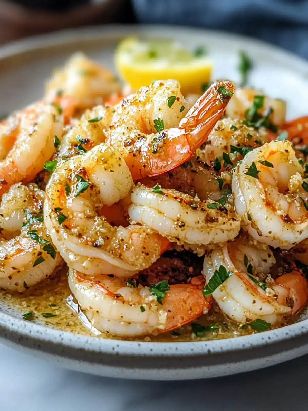Hawaiian Garlic Shrimp