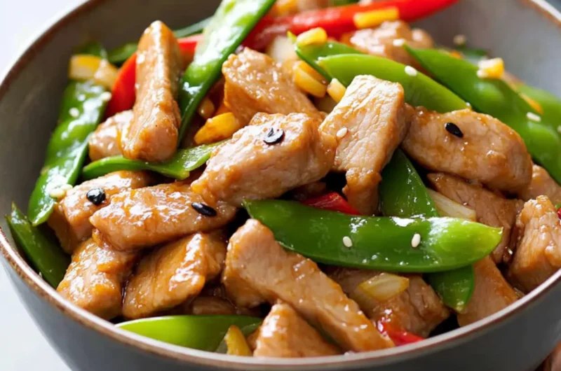 Pork Stir-Fry with Sugar Snap Peas