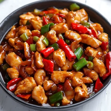 Chinese Kung Pao Chicken (Spicy Stir Fried Chicken)