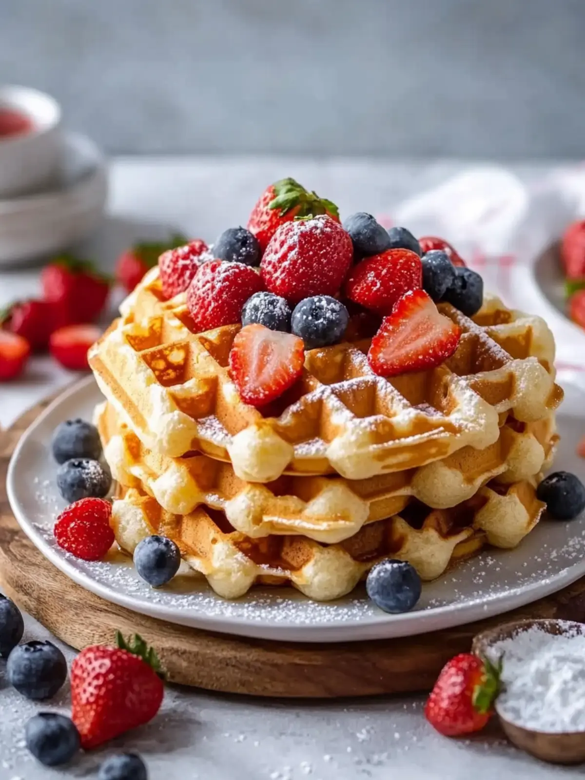 Ultimate Fluffy Buttermilk Waffles