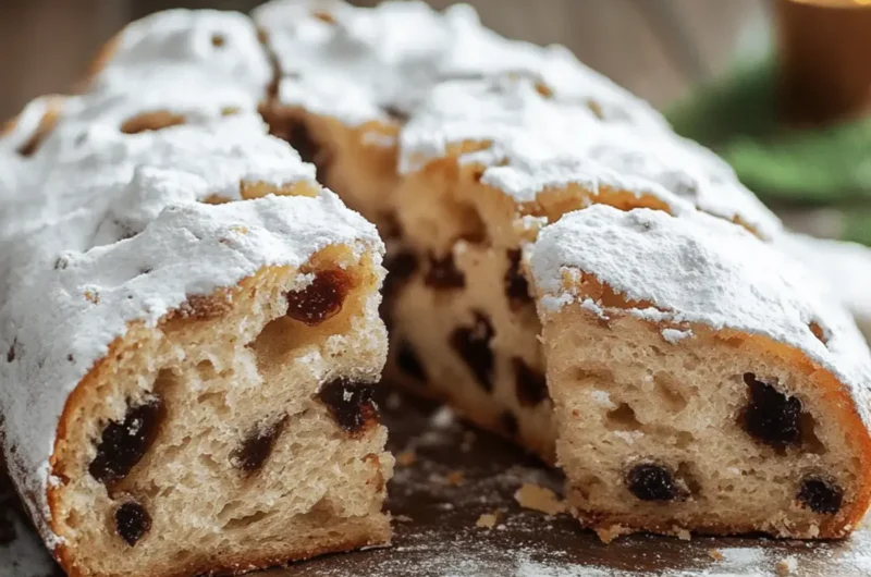 German Stollen (Fruit Bread)