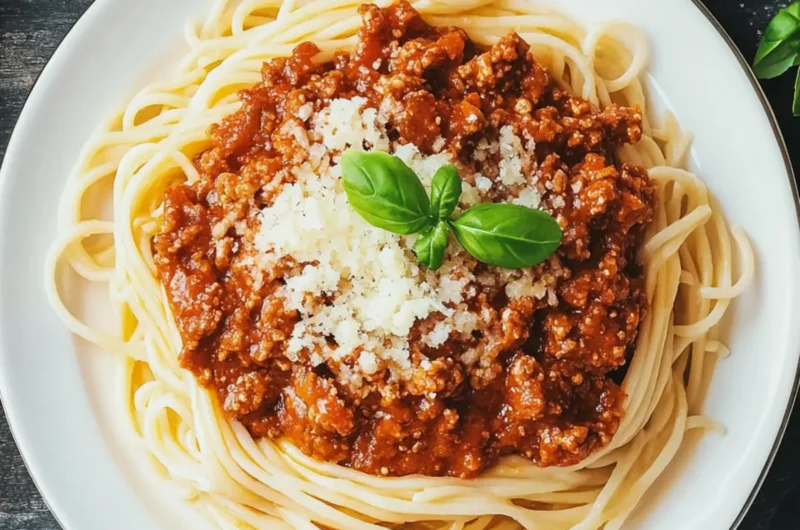 Italian Ragu alla Bolognese (Meat Sauce)