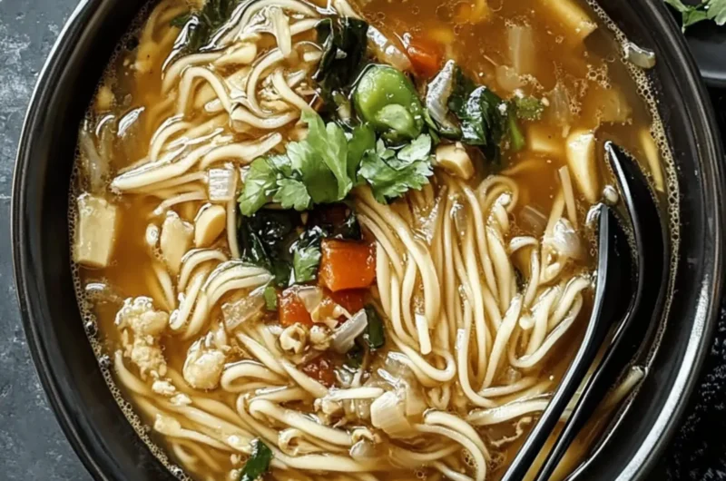 Nepali Thukpa (Noodle Soup)