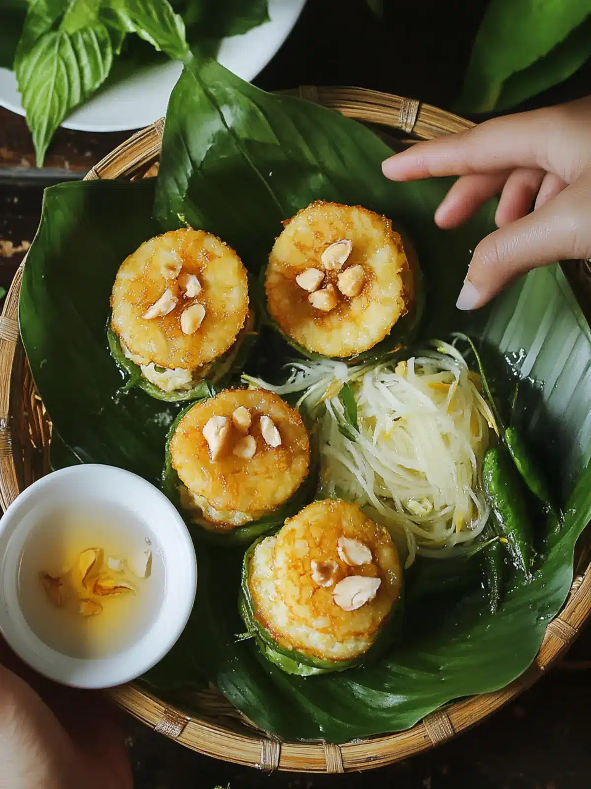 Vietnamese Bánh Bèo (Water Fern Cakes)