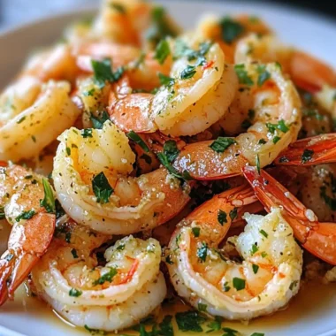 Hawaiian Garlic Shrimp
