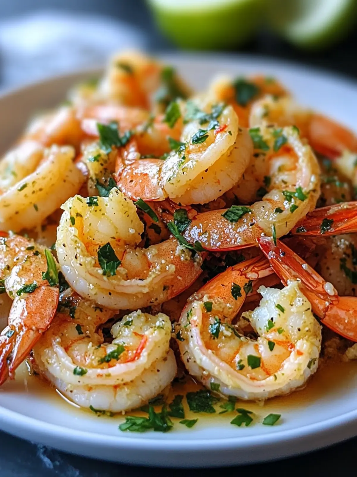 Hawaiian Garlic Shrimp