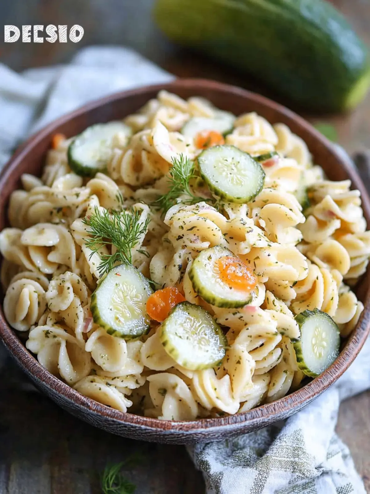 Dill Pickle Pasta Salad That'll Make Your Potluck Pop 5 Dill Pickle Pasta Salad