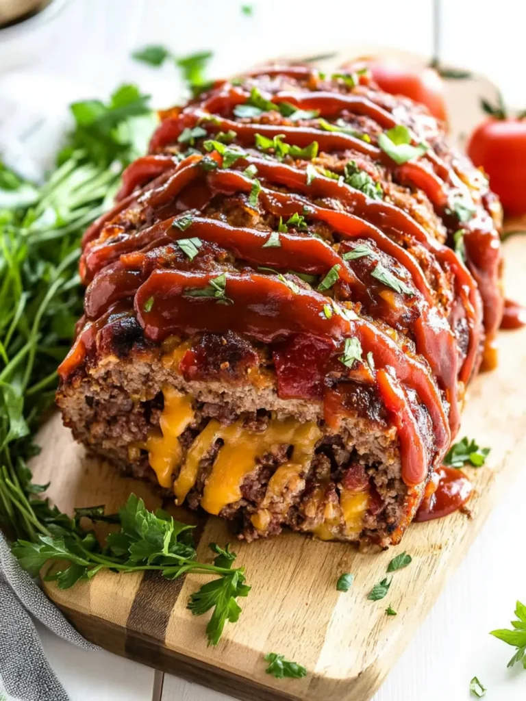 Ultimate Cheeseburger Meatloaf Recipe Your Family Will Love 3 Cheeseburger Meatloaf Recipe