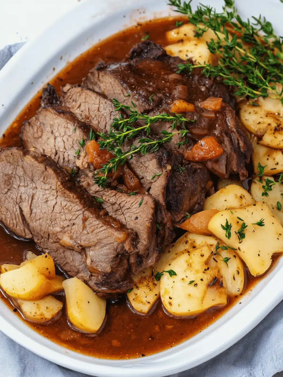 Savory German Sauerbraten: A Flavorful Marinated Delight 4 German Sauerbraten (Marinated Pot Roast)