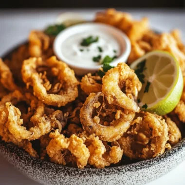 Chicharrón de Calamar (Peruvian Fried Squid)
