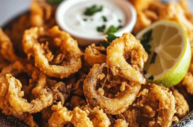Chicharrón de Calamar (Peruvian Fried Squid)