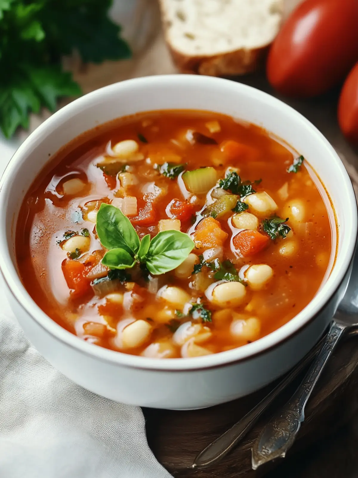 Italian Minestrone (Vegetable Soup)
