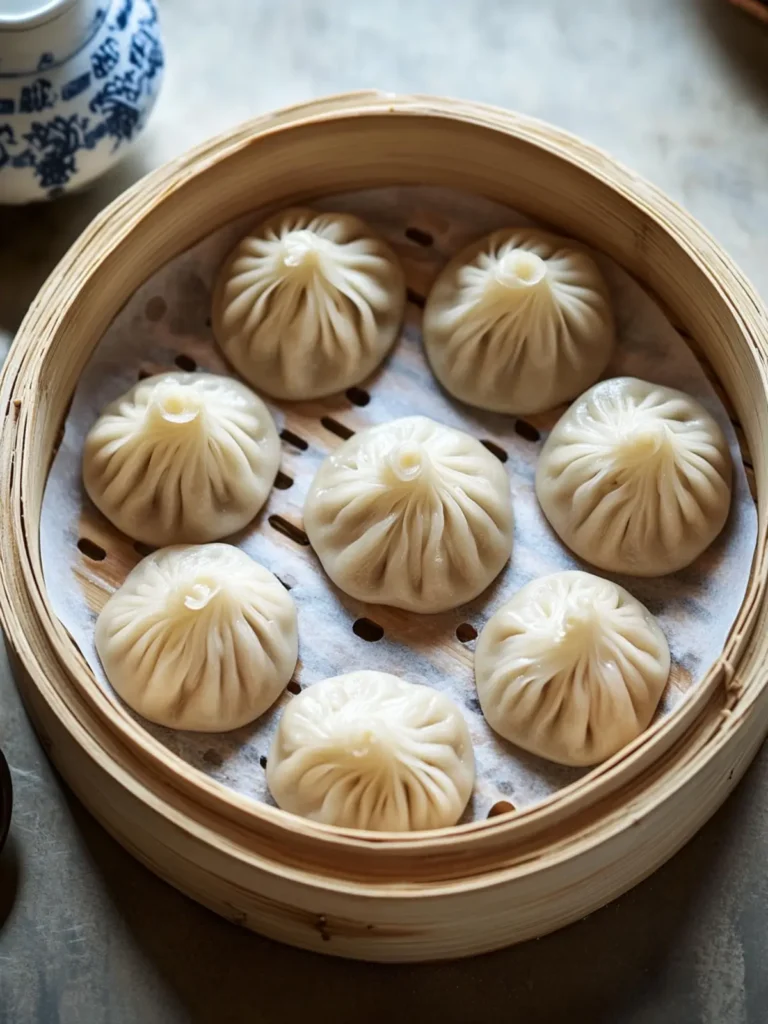 Chinese Xiaolongbao (Soup Dumplings)