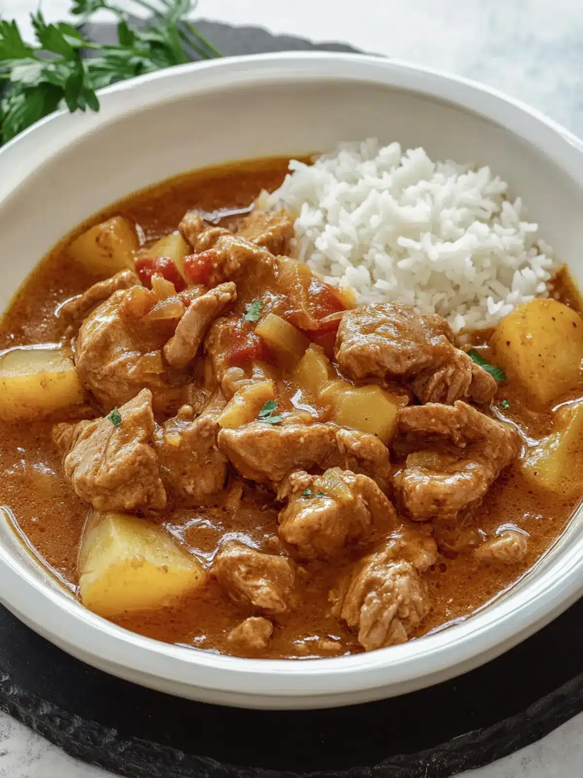 Peruvian Carapulcra (Pork and Dried Potato Stew)