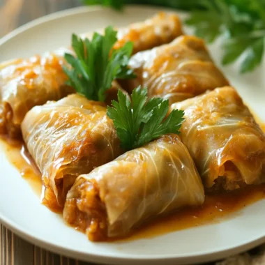 Bosnian Sarma (Stuffed Cabbage Rolls)