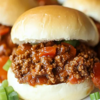 Homemade Instant Pot Sloppy Joes