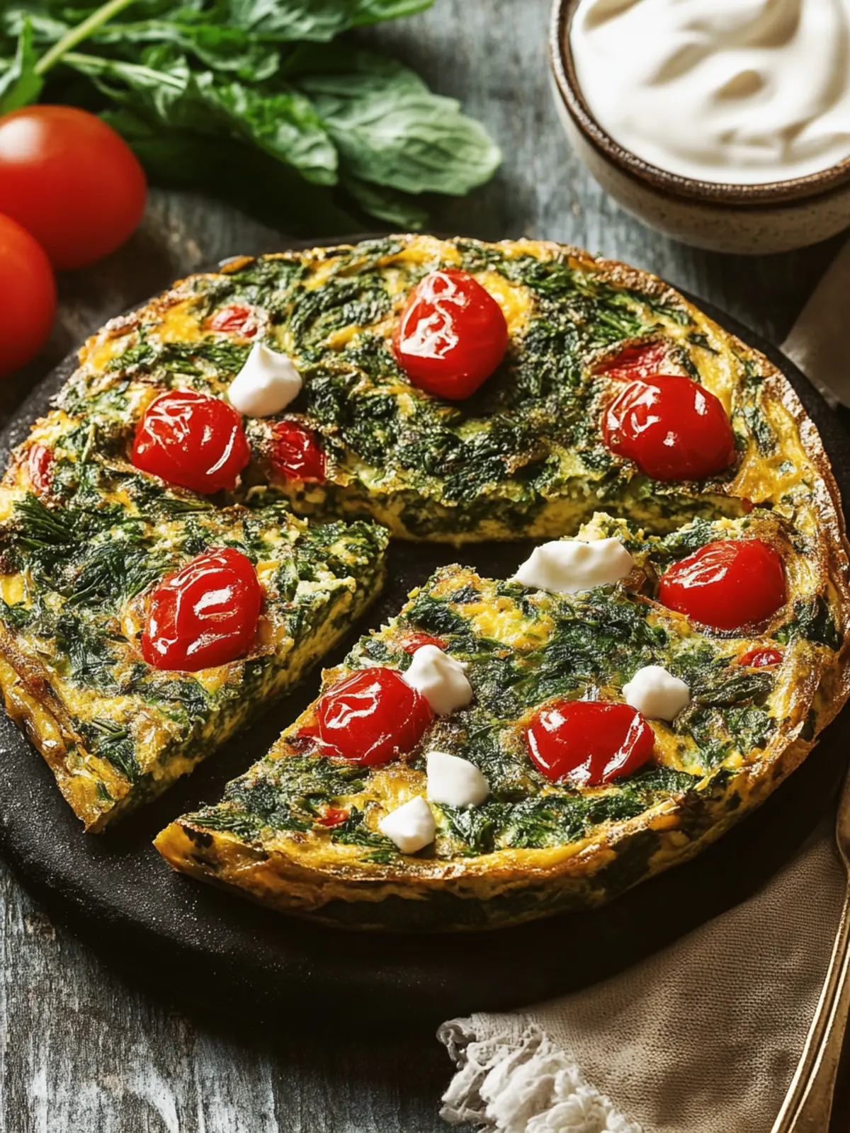 Kuku Sabzi (Herb Frittata)