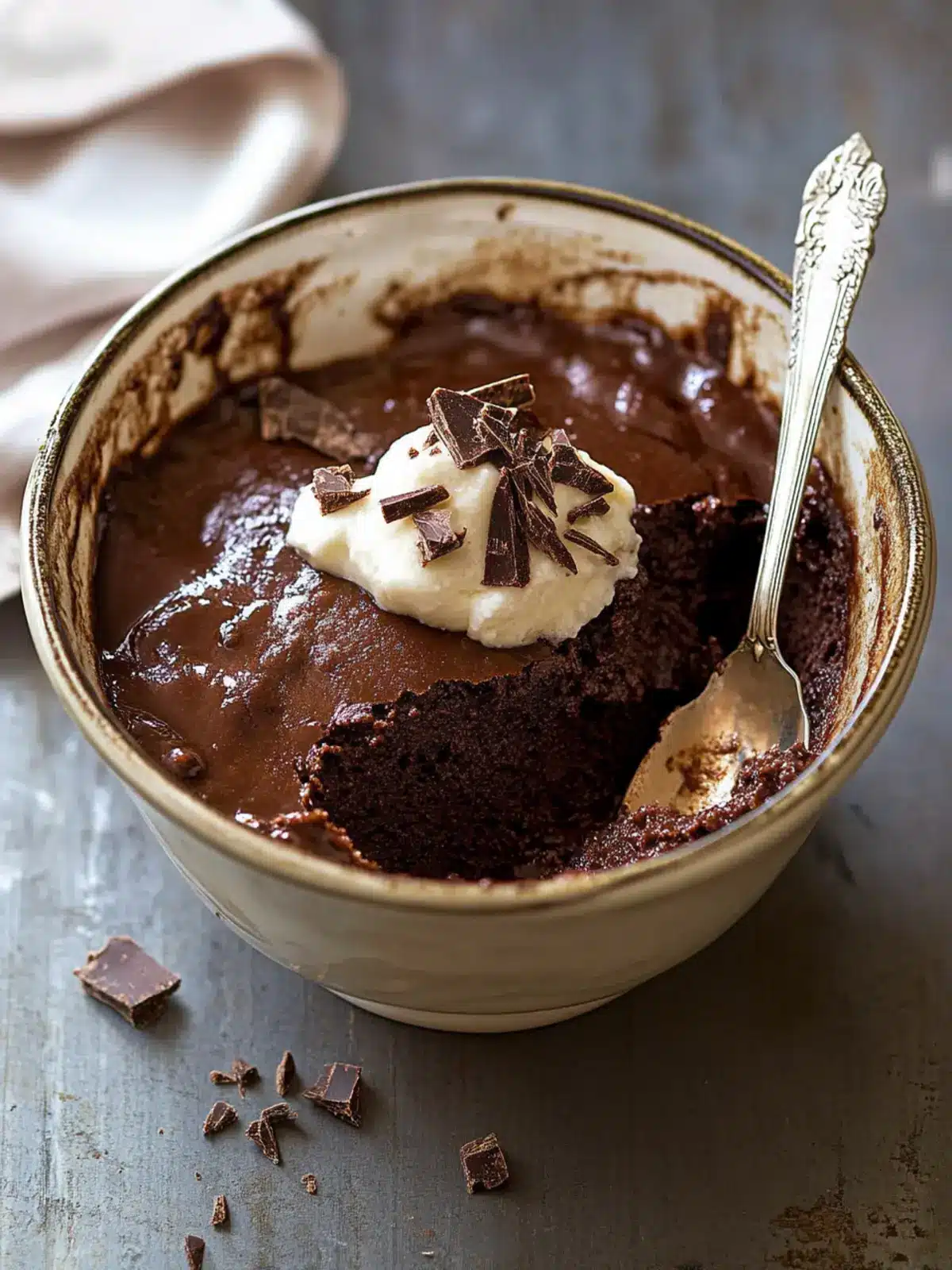 Ina Garten Brownie Pudding