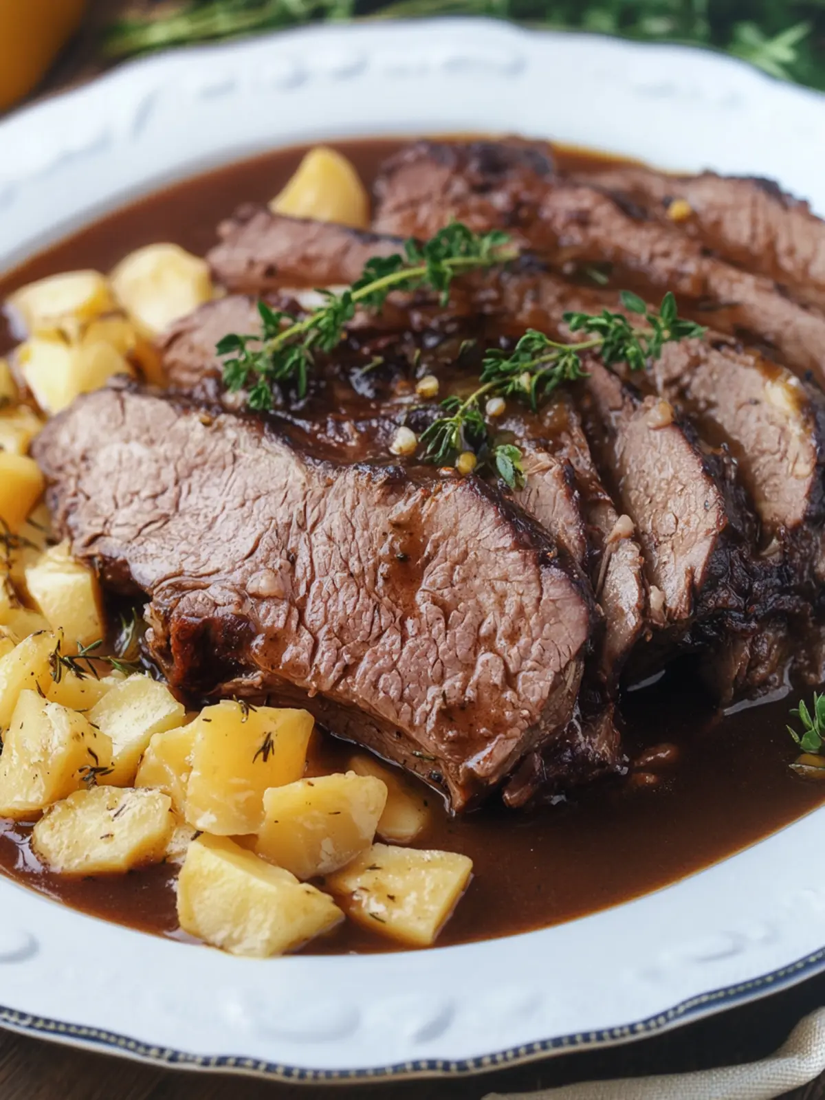Savory German Sauerbraten: A Flavorful Marinated Delight 3 German Sauerbraten (Marinated Pot Roast)