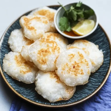 Thai Kanom Krok (Coconut Rice Pancakes)
