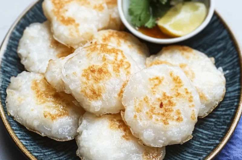 Thai Kanom Krok (Coconut Rice Pancakes)