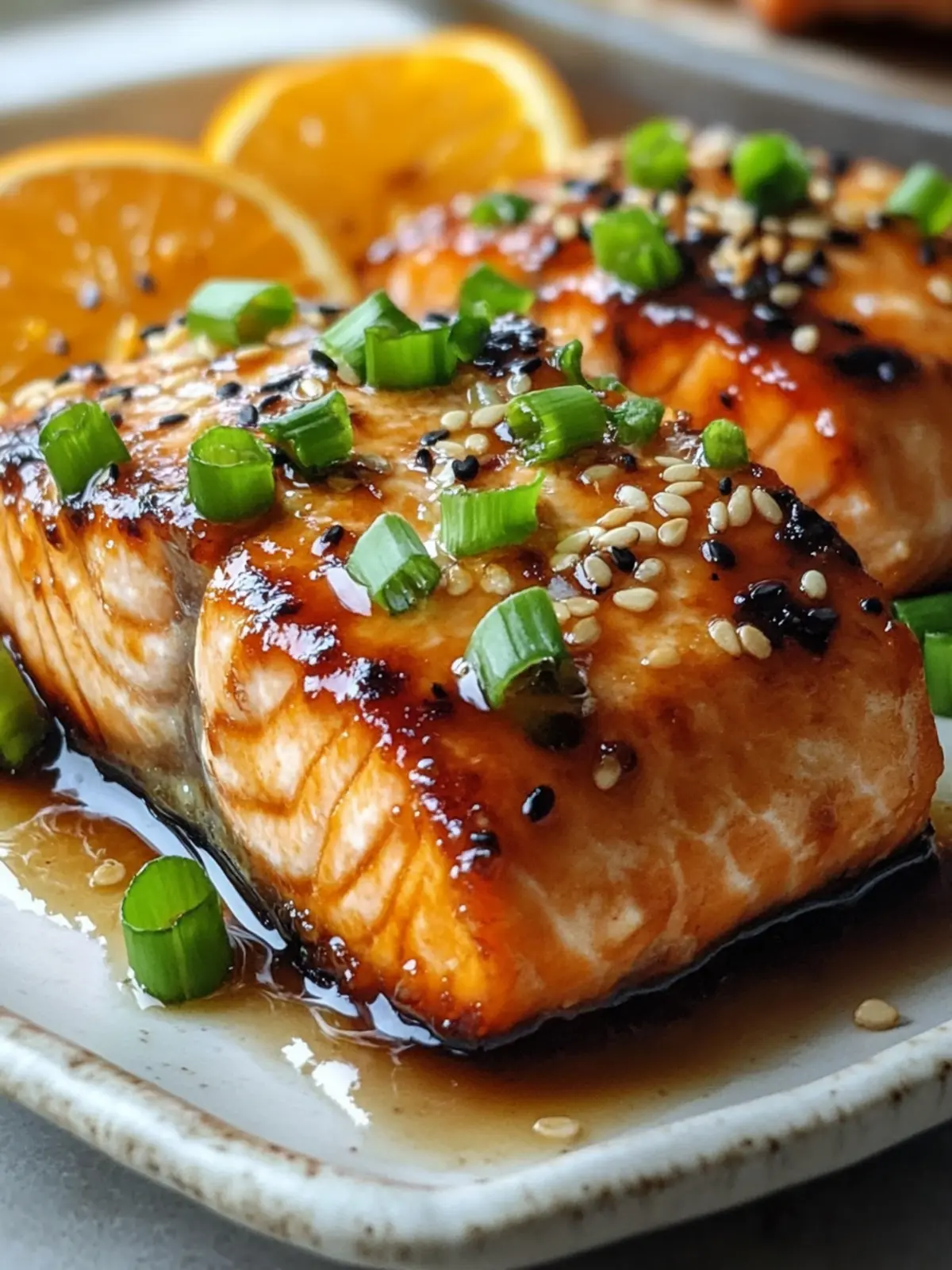 Orange Teriyaki Salmon