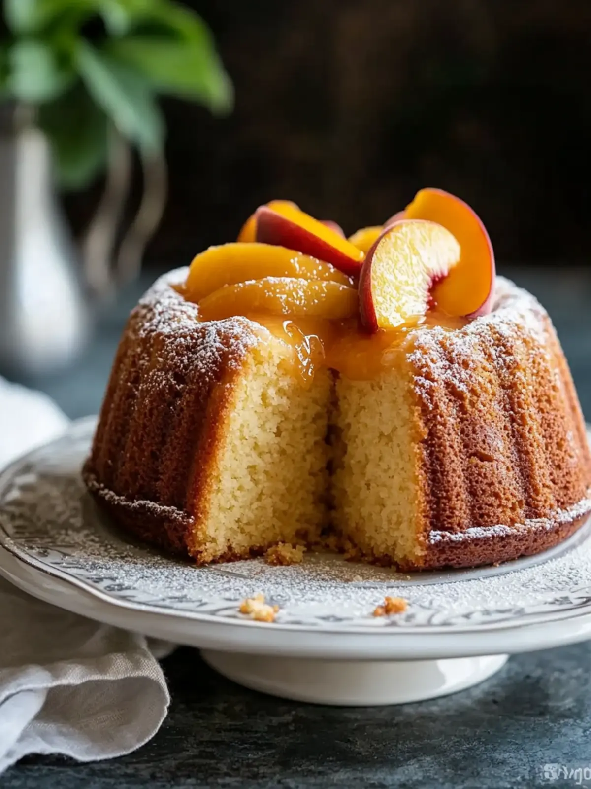 Peach Cobbler Pound Cake: A Sweet Summer Delight You'll Love 5 Peach Cobbler Pound Cake