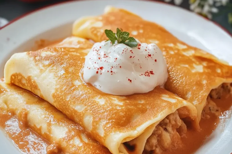 Hortobágyi Palacsinta (Stuffed Crepes)