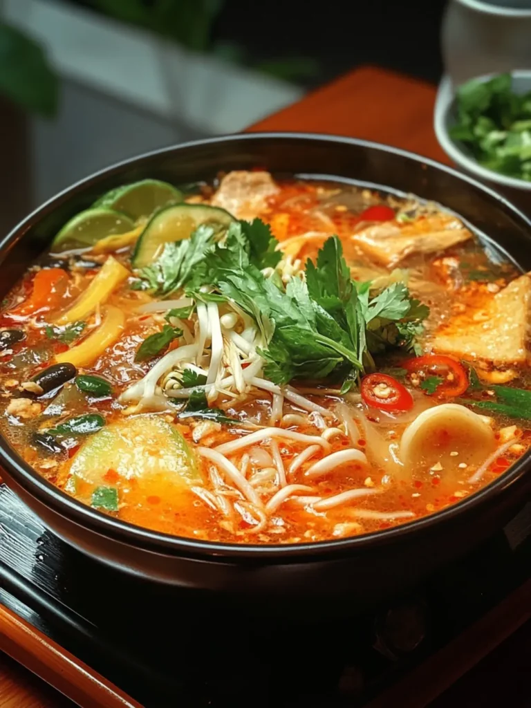 Vietnamese Lẩu (Hotpot)