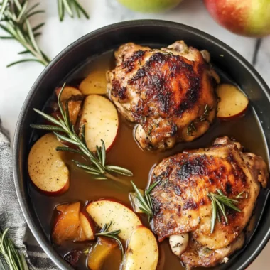 Savory Rosemary Apple Cider Chicken for Cozy Family Dinners 9 Rosemary Apple Cider Chicken