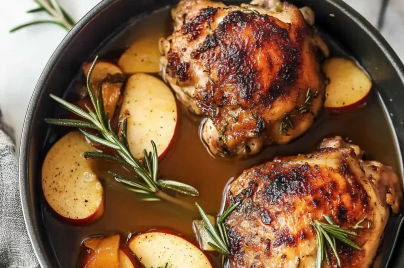 Rosemary Apple Cider Chicken