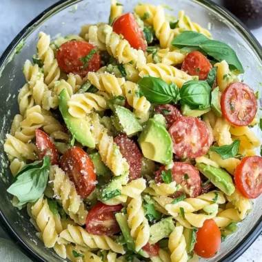 Avocado Pasta Salad