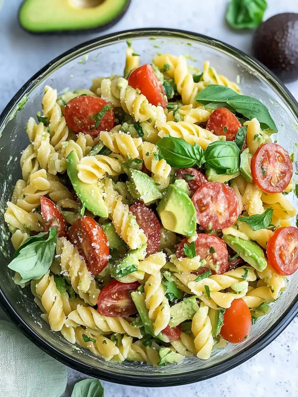 Creamy Avocado Pasta Salad That's Perfect for Summer Feasts 5 Avocado Pasta Salad