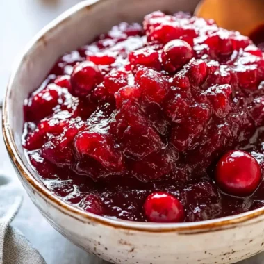 Slow Cooker Cranberry Sauce