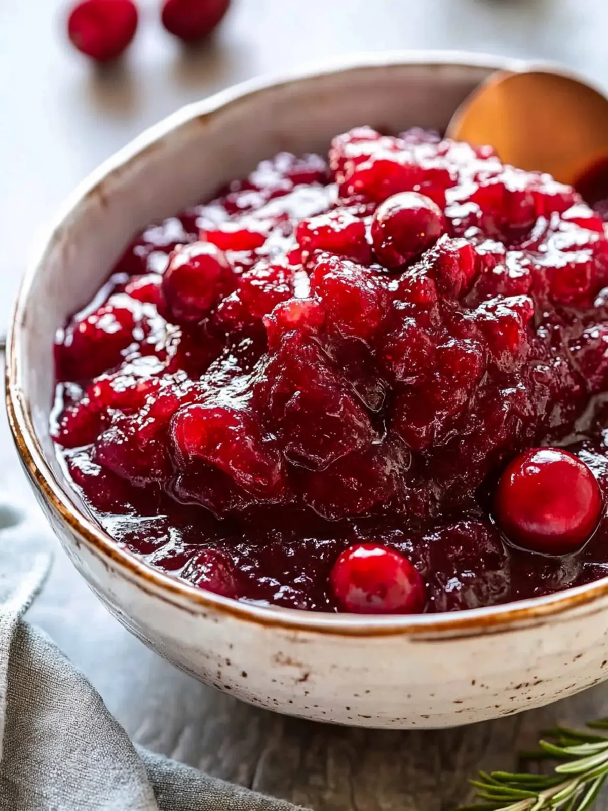 Slow Cooker Cranberry Sauce