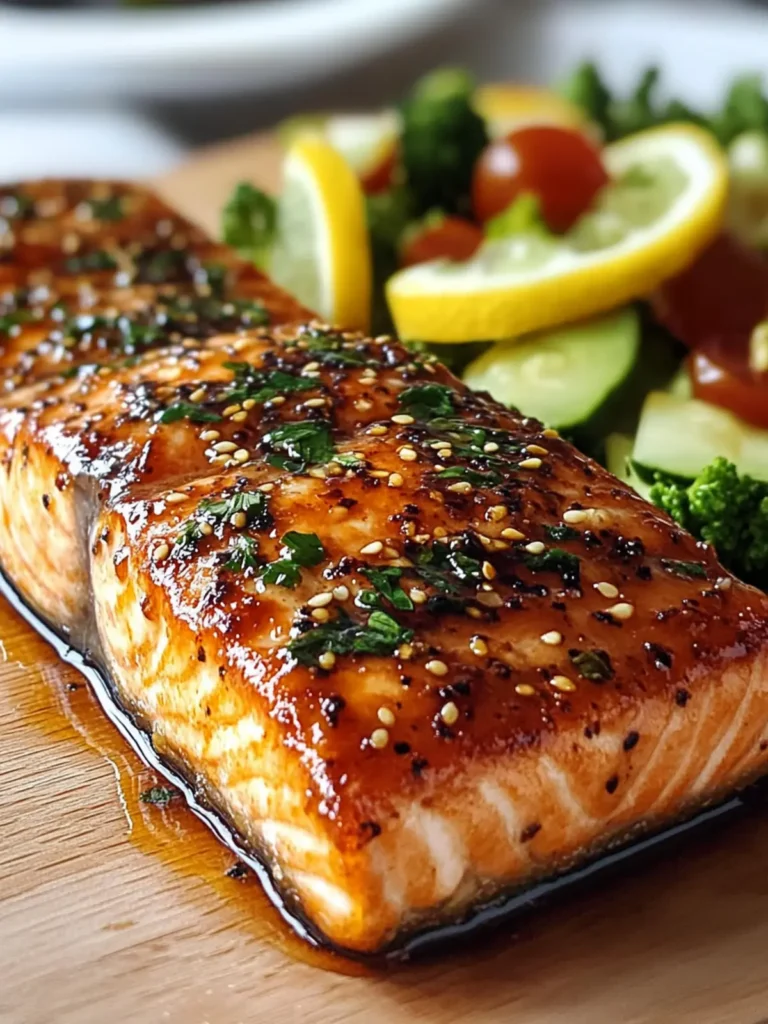 Texas Roadhouse Baked Salmon with Sweet Soy Glaze Recipe