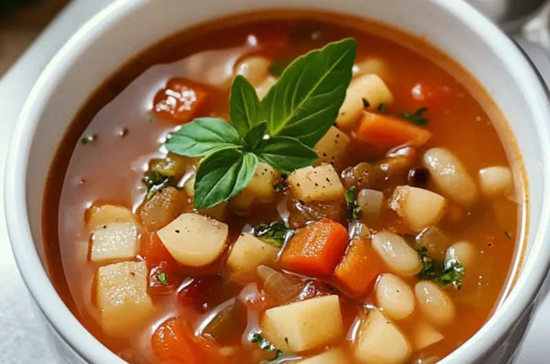 Italian Minestrone (Vegetable Soup)
