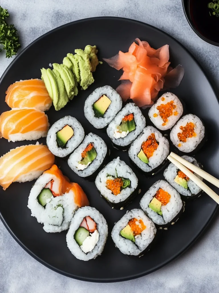 Master Japanese Sushi at Home: Fresh and Easy Recipes 3 Japanese Sushi