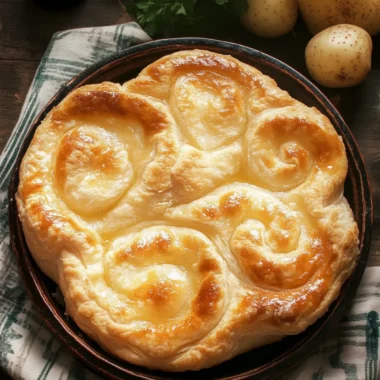 Bosnian Pita Krompiruša (Potato Pie)