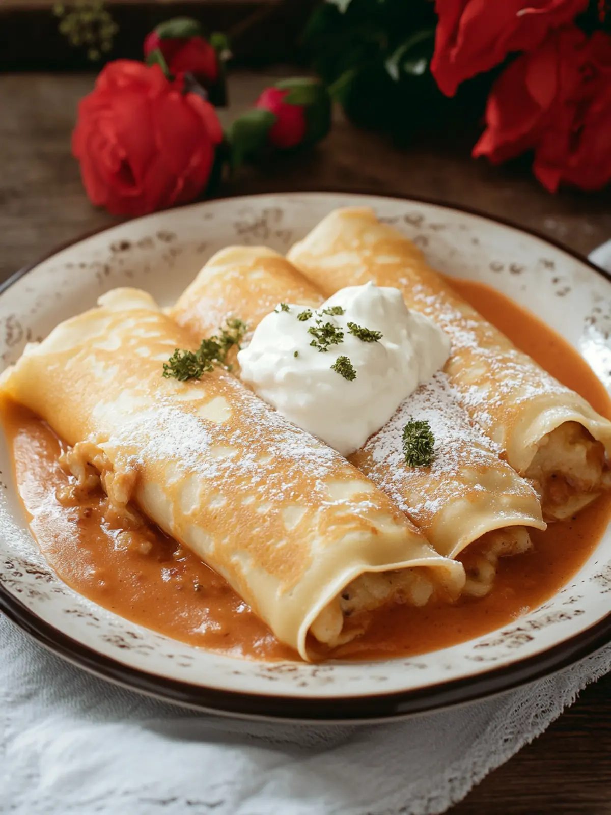 Hortobágyi Palacsinta (Stuffed Crepes)