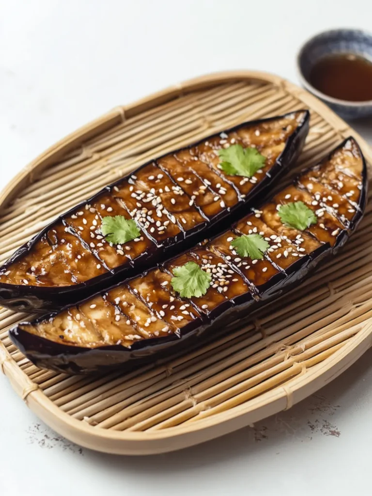 Mouthwatering Japanese Nasu Dengaku: Easy Miso Glazed Eggplant 2 Japanese Nasu Dengaku (Miso Glazed Eggplant)