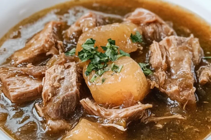 Filipino Paksiw na Lechon (Leftover Pork Stew)