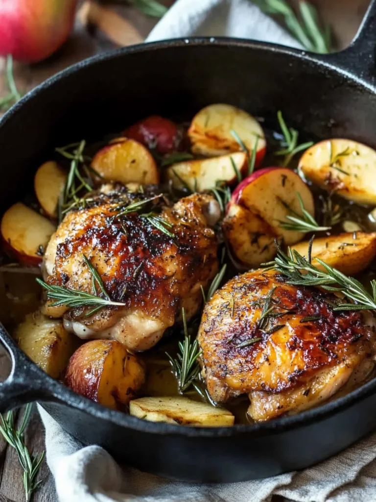 Savory Rosemary Apple Cider Chicken for Cozy Family Dinners 2 Rosemary Apple Cider Chicken
