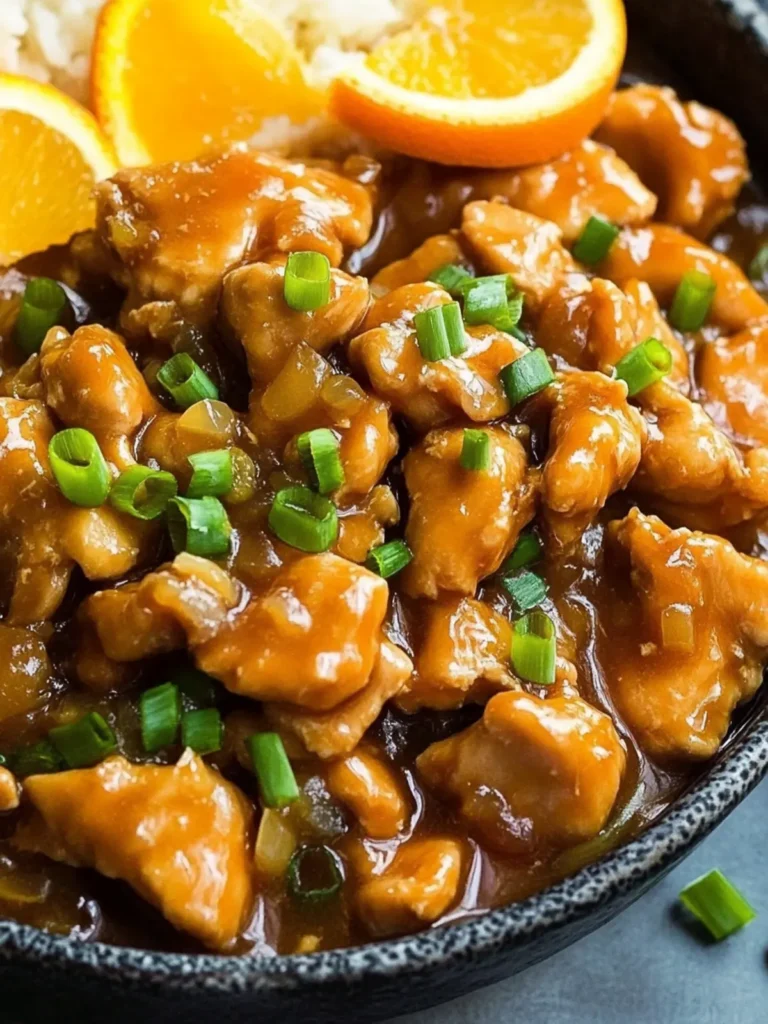 Savory Slow Cooker Orange Chicken Bursting with Flavor 3 Slow Cooker Orange Chicken